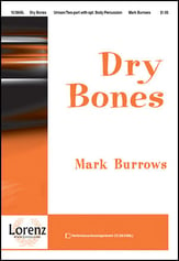 Dry Bones Unison/Two-Part choral sheet music cover